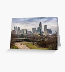 Charlotte Skyline (North Carolina) Greeting Card