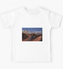 Charlotte Night Time Skyline (North Carolina) Kids Tee
