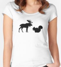 Moose & Squirrel Fitted Scoop T-Shirt