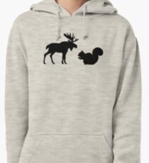 Moose & Squirrel Pullover Hoodie