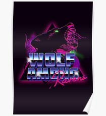 Wolf Among Ravens 80s Poster