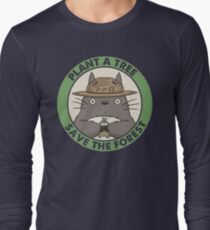 Rette den Wald Langarmshirt