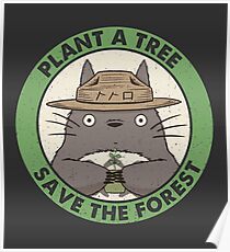 Rette den Wald Poster