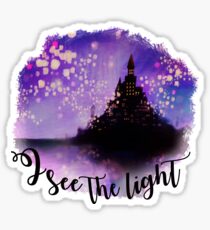 I see the light Sticker