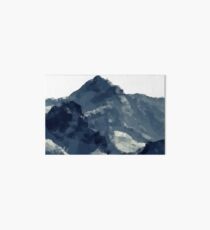 Polygonal Mountains Design Art Board