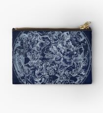 Vintage Constellations & Astrological Signs | White Studio Pouch