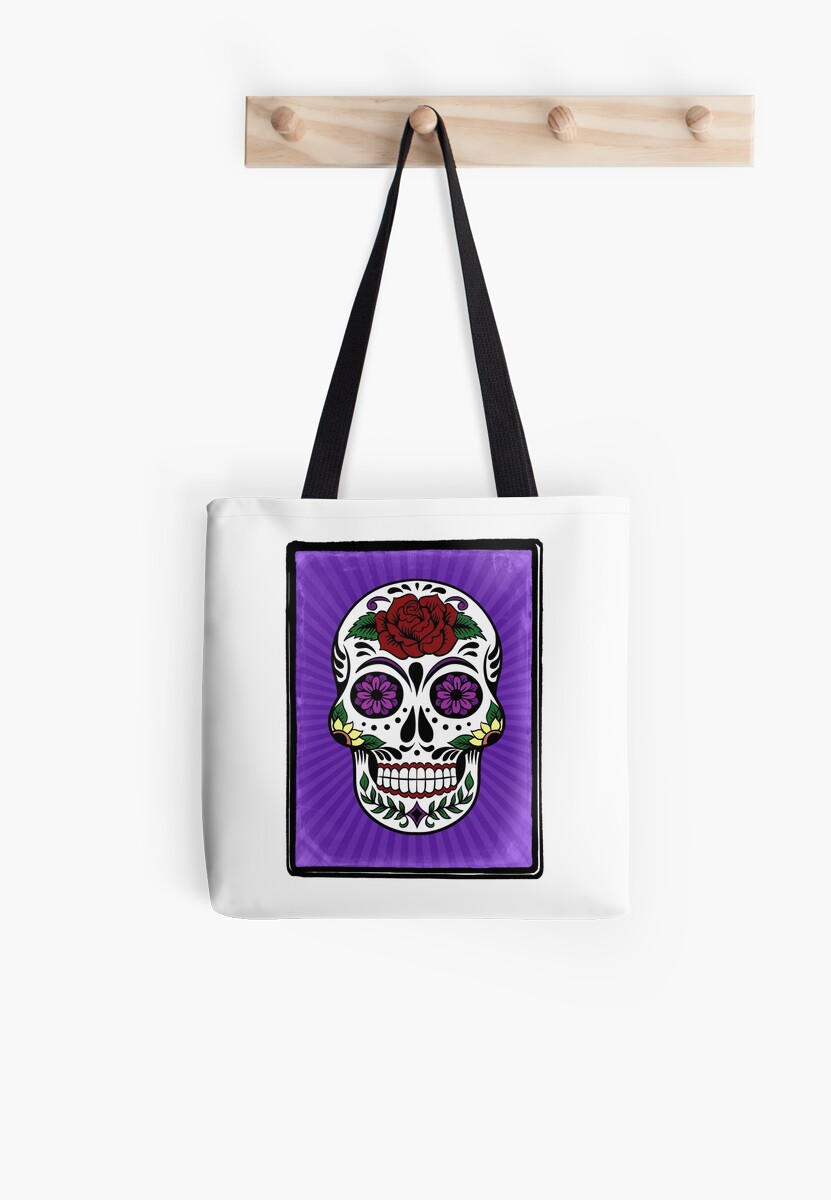 supreme skull tote bag