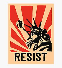 RESIST Photographic Print