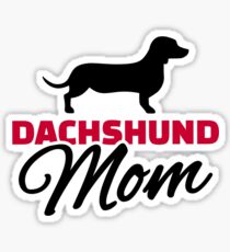 Dachshund Mom Sticker
