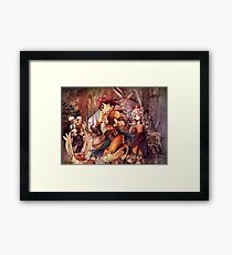 Thief Run Fantasy Framed Print
