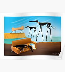 Póster Greylvador Dali