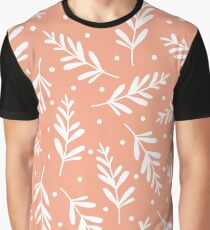Awesome autumn dotted leaves Graphic T-Shirt