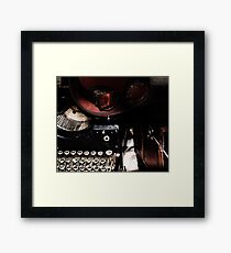 Steampunk Reflection Framed Print