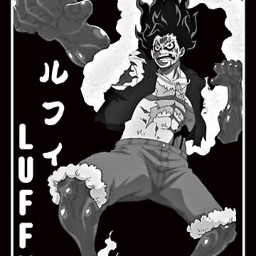 T-Shirt One Piece Luffy Gear Fourth Snake Man OMN1111