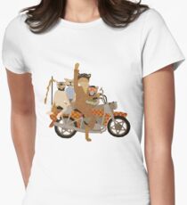 Fantastic Mr Motorcycle Women's Fitted T-Shirt