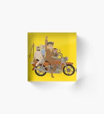 Fantastic Mr Motorcycle Acrylic Block
