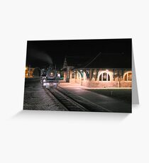Train & Depot Greeting Card