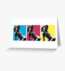 #colorblocking Greeting Card