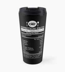 CHEF NUTRITION FACTS Travel Mug