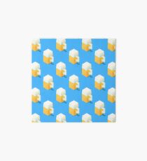 Isometric beer mugs pattern. Art Board
