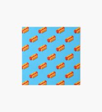 Isometric hot dogs pattern. Art Board