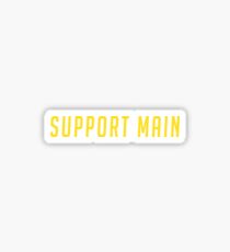 SUPPORT MAIN Sticker