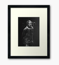 Lámina enmarcada Liam Gallagher Imprimir