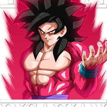 Train Insaiyan Super Saiyan 3 Goku | Sticker