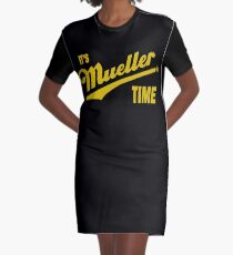 es & amp; s Mueller Zeit - GOLD T-Shirt Kleid