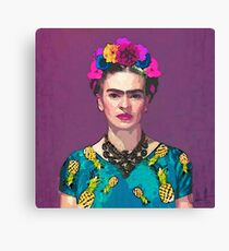 Trendy Frida Kahlo Canvas Print