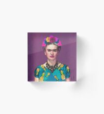 Trendy Frida Kahlo Acrylic Block