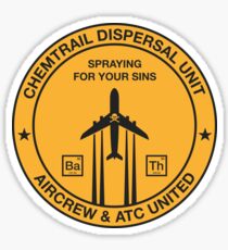 Chemtrail Dispersal Unit Sticker