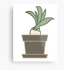 Onion Graphic Metal Print
