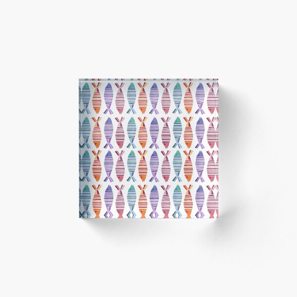 Sardines Acrylic Block