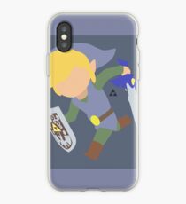Vinilo o funda para iPhone Toon Link (Plata) - Super Smash Bros.