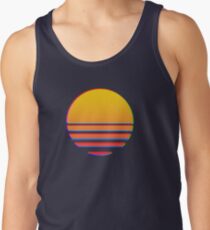 Outrun Retro Sun Tank Top