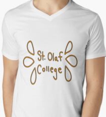 St. Olaf College Men's V-Neck T-Shirt