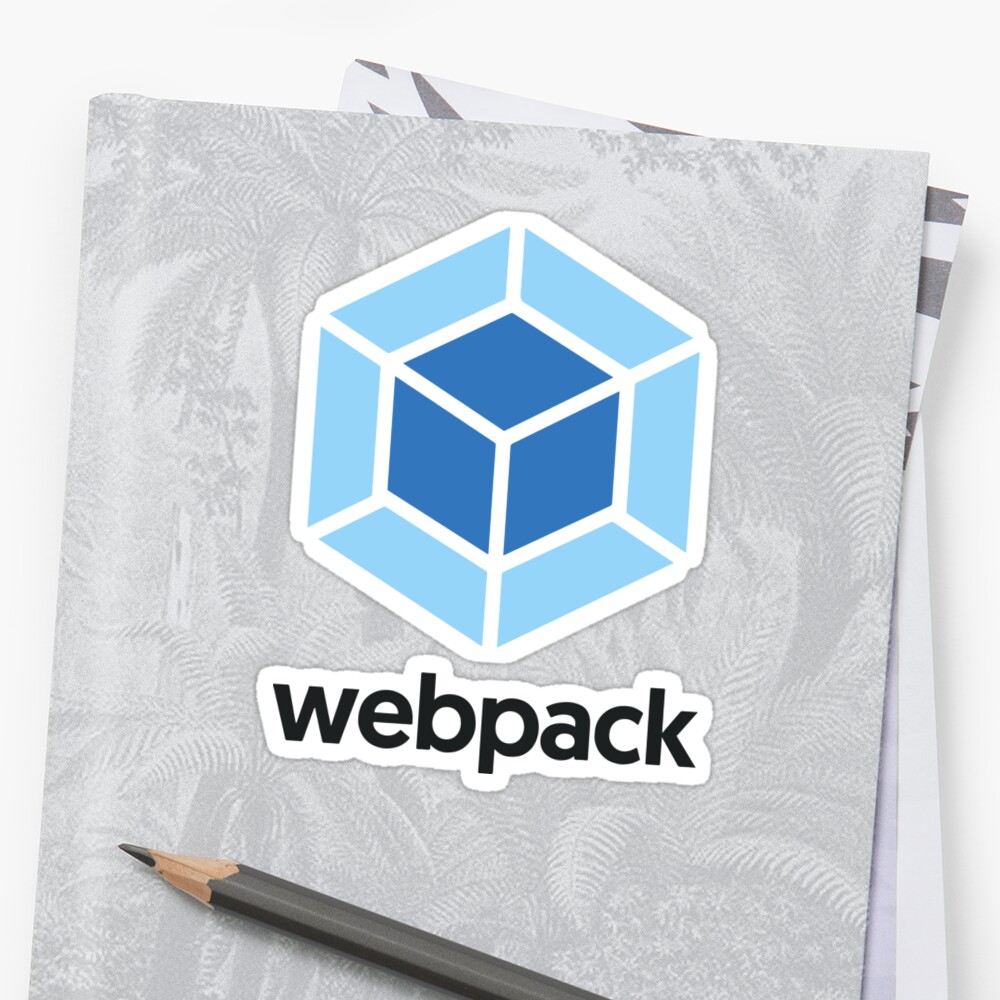 Webpack Js Logo Sticker By Hipstuff Redbubble