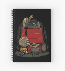 Charlie Brown t shirt Spiral Notebook