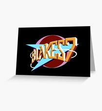 Blakes 7 Logo Greeting Card