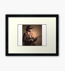 Bill Monroe Portrait Framed Print