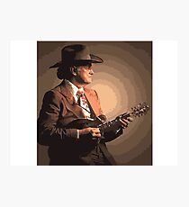 Bill Monroe Portrait Photographic Print