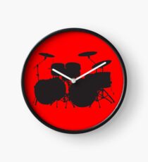 Drums (request other colours) Clock