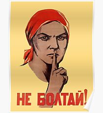 Soviet Treason Poster Poster
