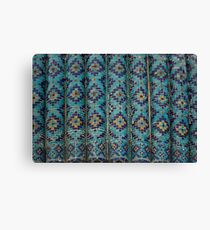 Tiles, Amur Timur Mausoleum, Samarkand Canvas Print