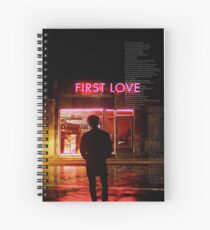 bts - suga first love Spiral Notebook