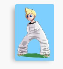 Pants thief Canvas Print