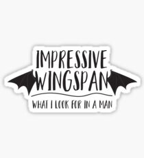 Beeindruckende Spannweite - ACOTAR Sticker