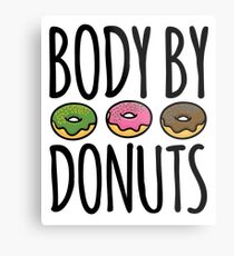 Body By Donuts Metal Print