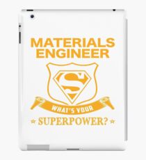 MATERIALS ENGINEER BEST COLLECTION 2017 iPad Case/Skin